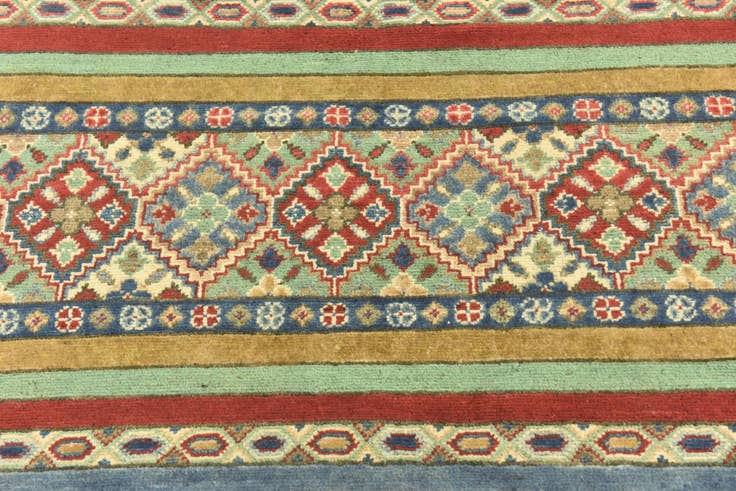 Detail image of 4' x 6' Hand Knotted Kazak Rug