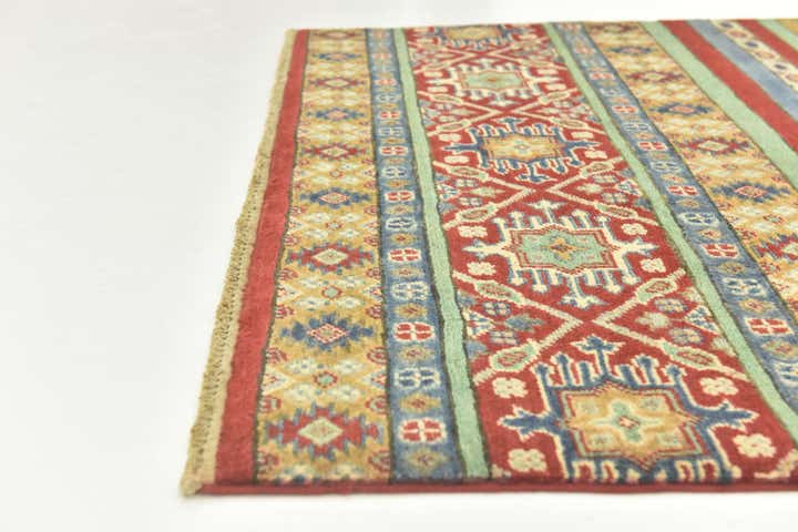 4' x 6' Hand Knotted Kazak Rug