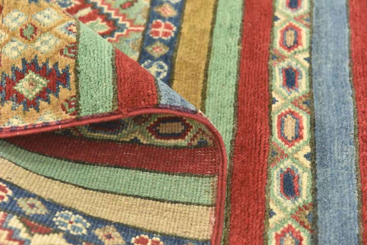 4' x 6' Hand Knotted Kazak Rug