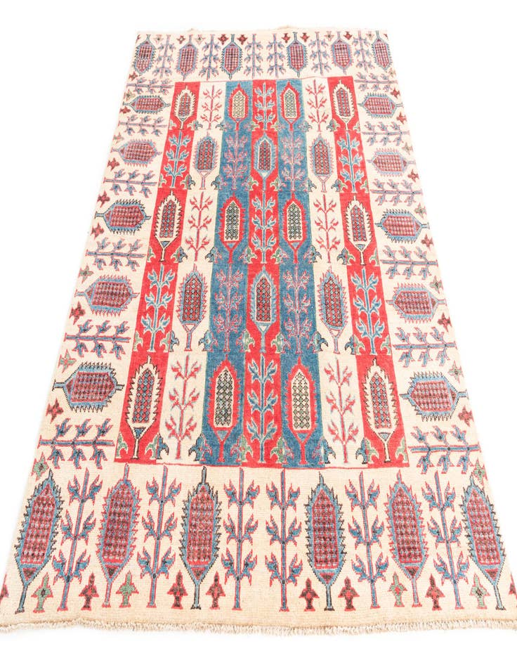 Detail image of 5' x 6' 10  Hand Knotted Kazak Rug