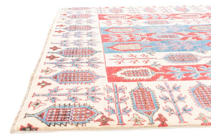 5' x 6' 10 Hand Knotted Kazak Rug