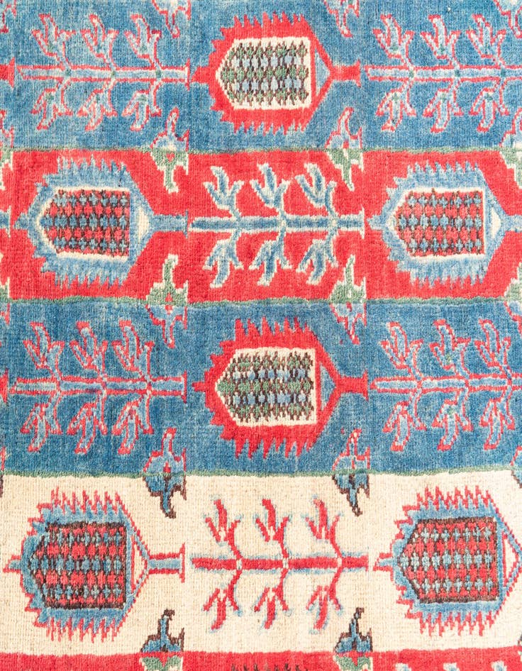 Detail image of 5' x 6' 10  Hand Knotted Kazak Rug