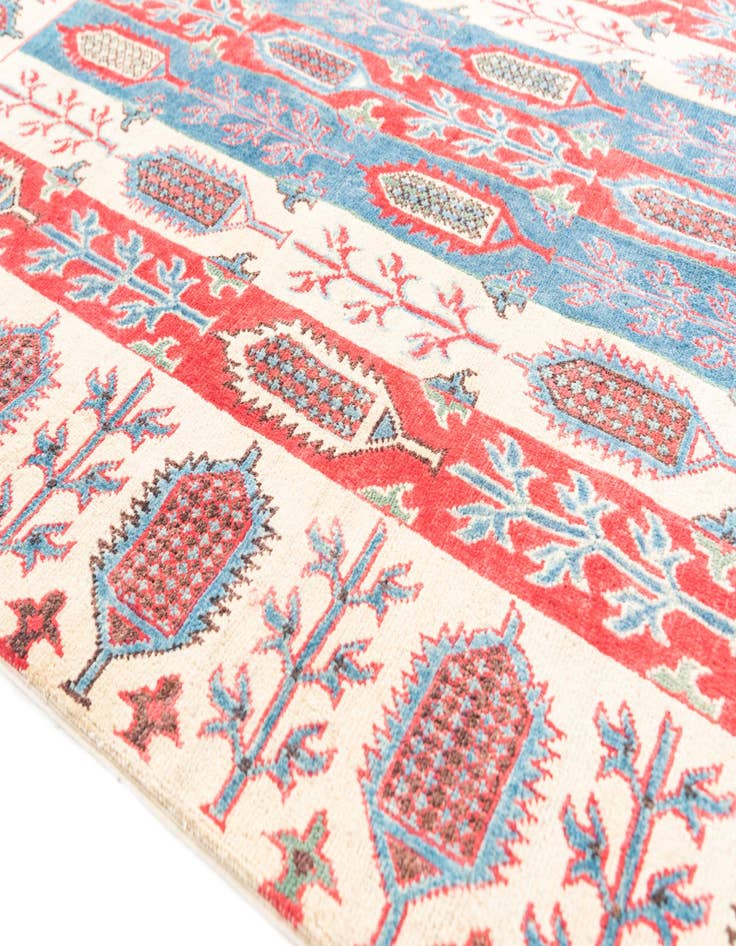 Detail image of 5' x 6' 10  Hand Knotted Kazak Rug