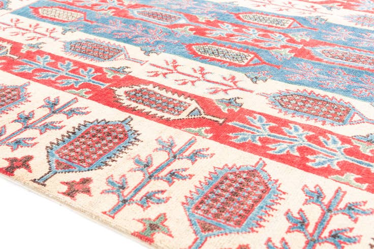 Detail image of 5' x 6' 10 Hand Knotted Kazak Rug