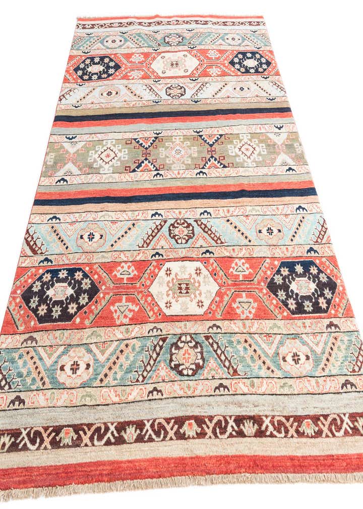 6' x 9' 2 Hand Knotted Kazak Rug