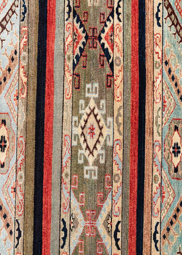 6' x 9' 2 Hand Knotted Kazak Rug
