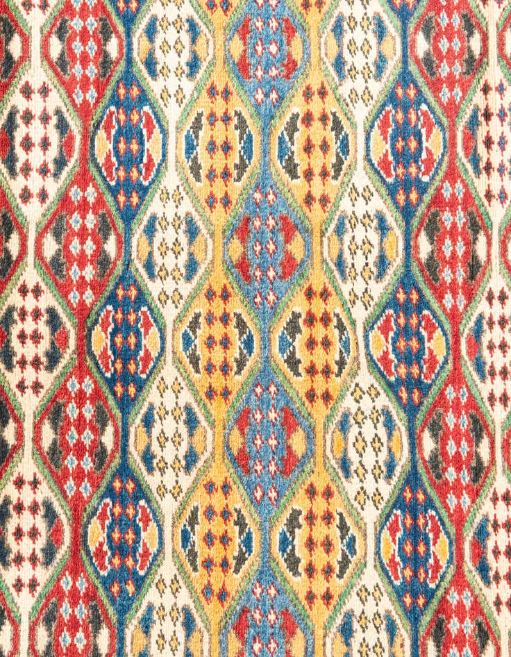 Detail image of 4' x 6'  Hand Knotted Kazak Rug