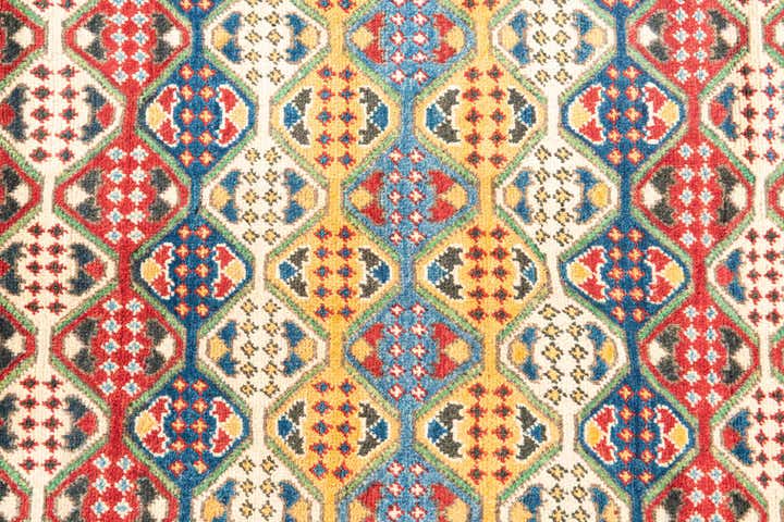 4' x 6' Hand Knotted Kazak Rug