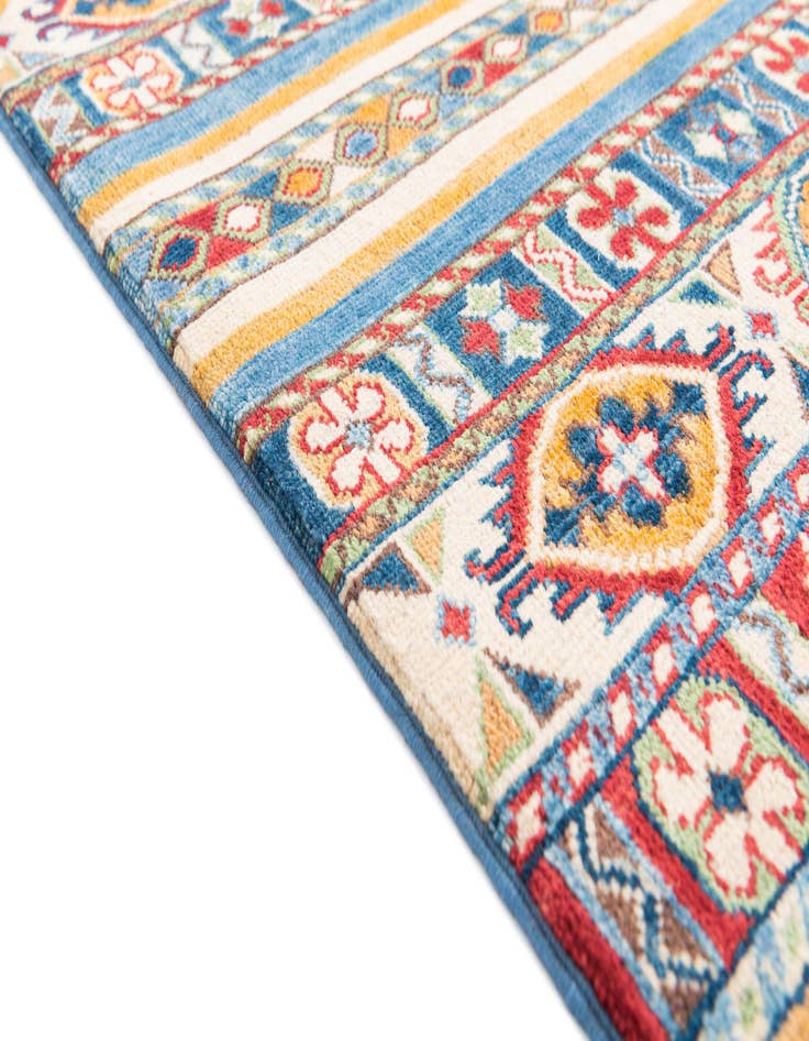 Detail image of 2' 8 x 4'  Hand Knotted Kazak Rug