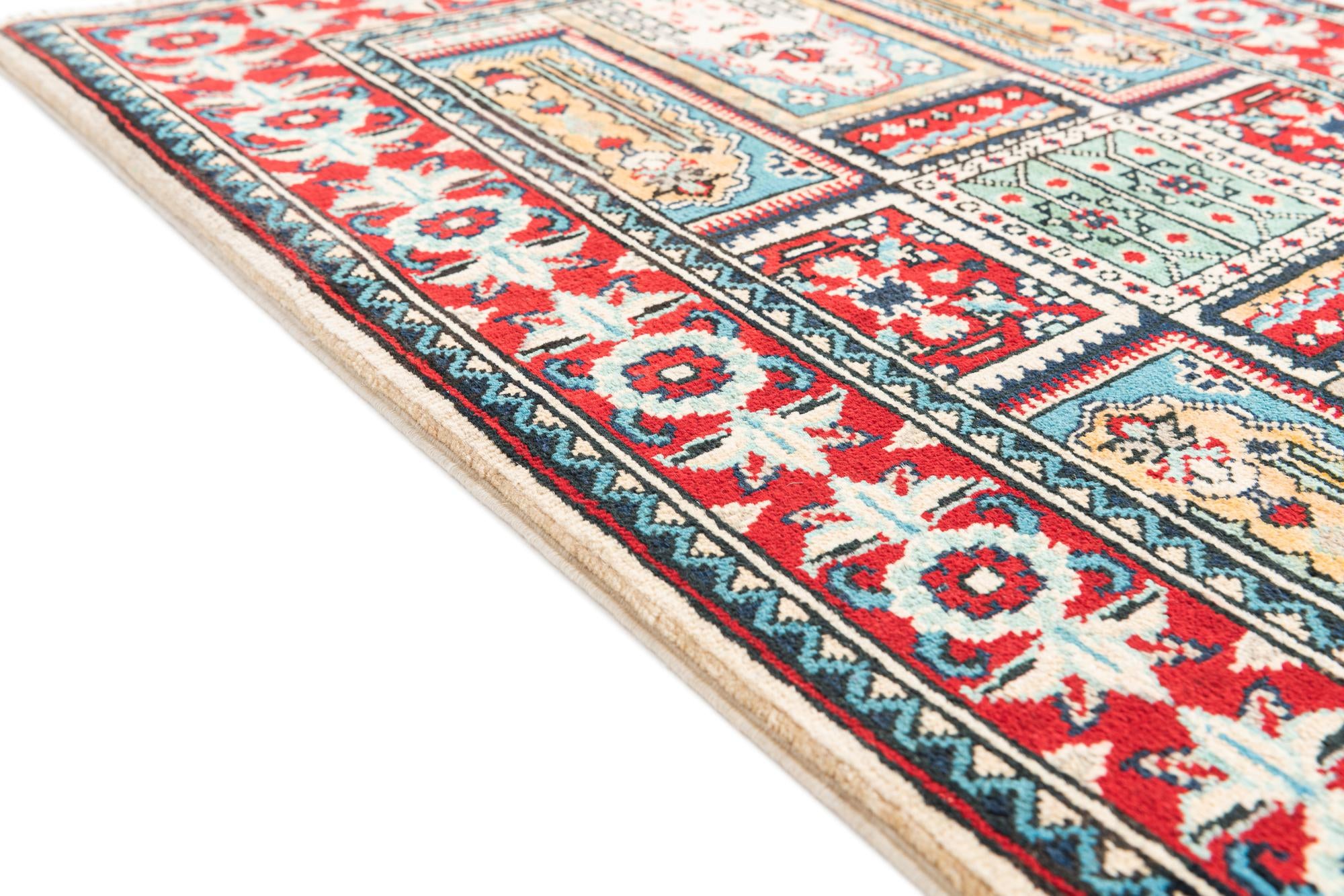 2' 8 x 4' Hand Knotted Kazak Rug