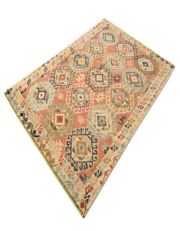 Detail image of 5' 8 x 8' 2  Hand Knotted Kazak Wool Rug