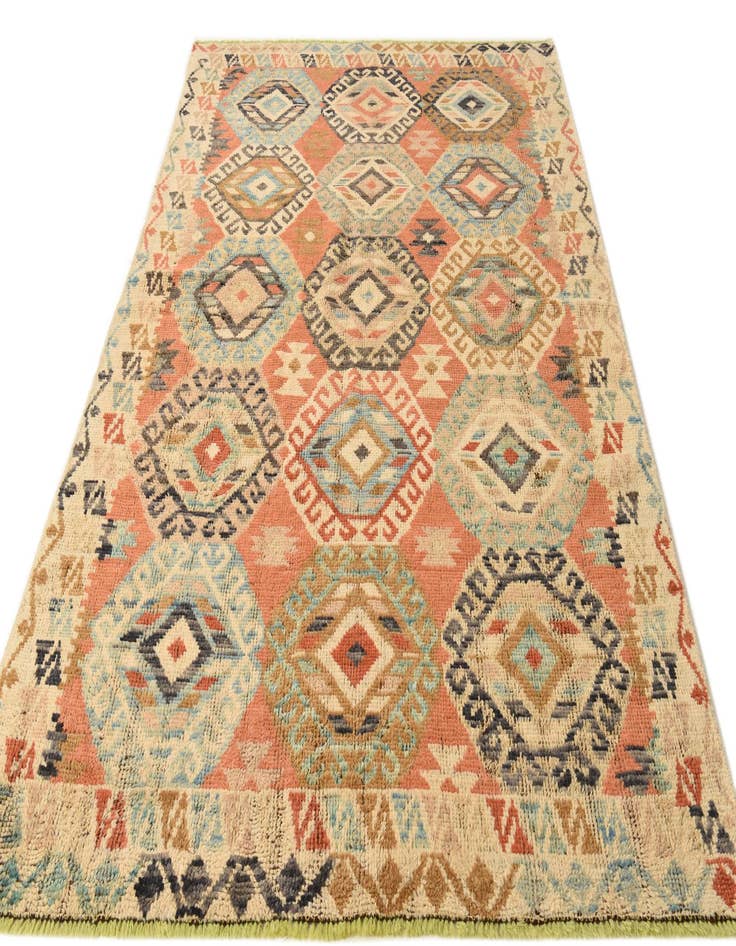 Detail image of 5' 8 x 8' 2  Hand Knotted Kazak Wool Rug