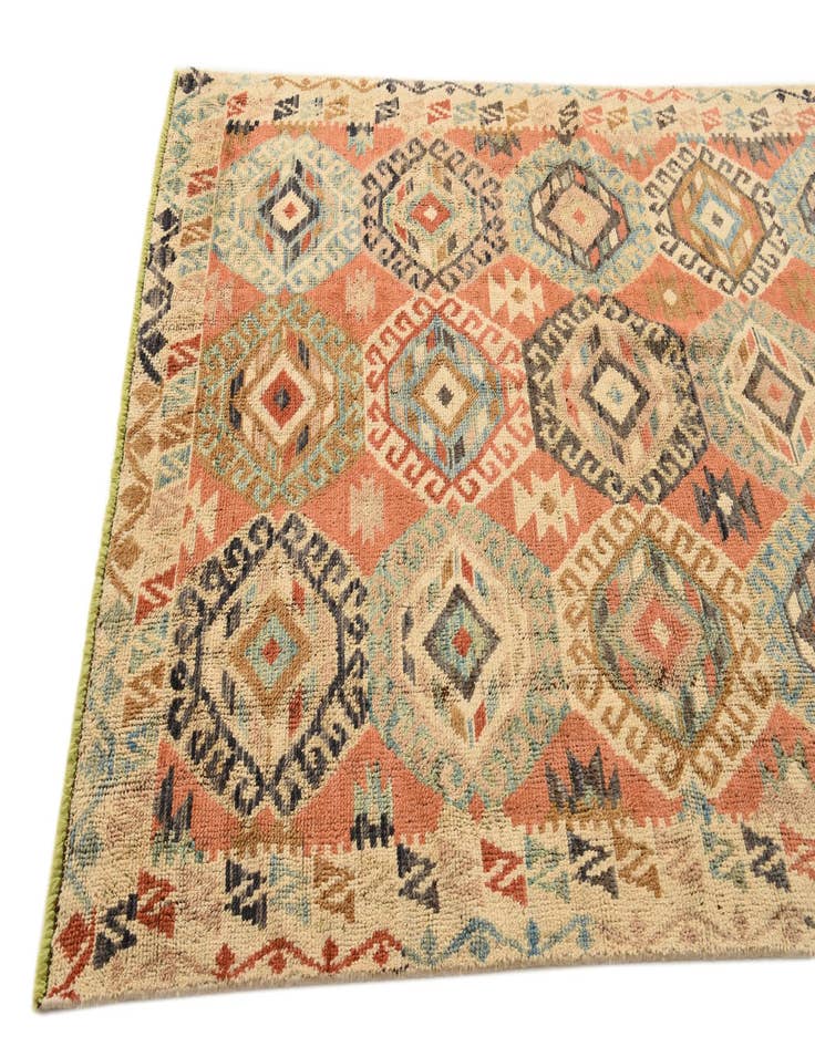 Detail image of 5' 8 x 8' 2 Hand Knotted Kazak Wool Rug