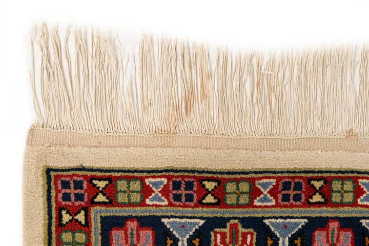 6' 7 x 9' 10 Hand Knotted Kazak Rug