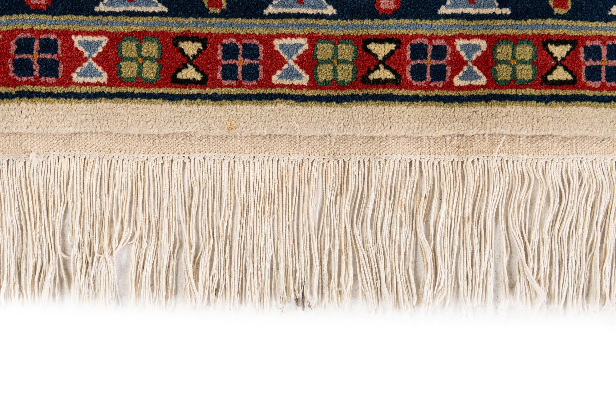 6' 7 x 9' 10 Hand Knotted Kazak Rug