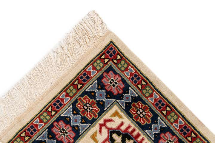 6' 7 x 9' 10 Hand Knotted Kazak Rug