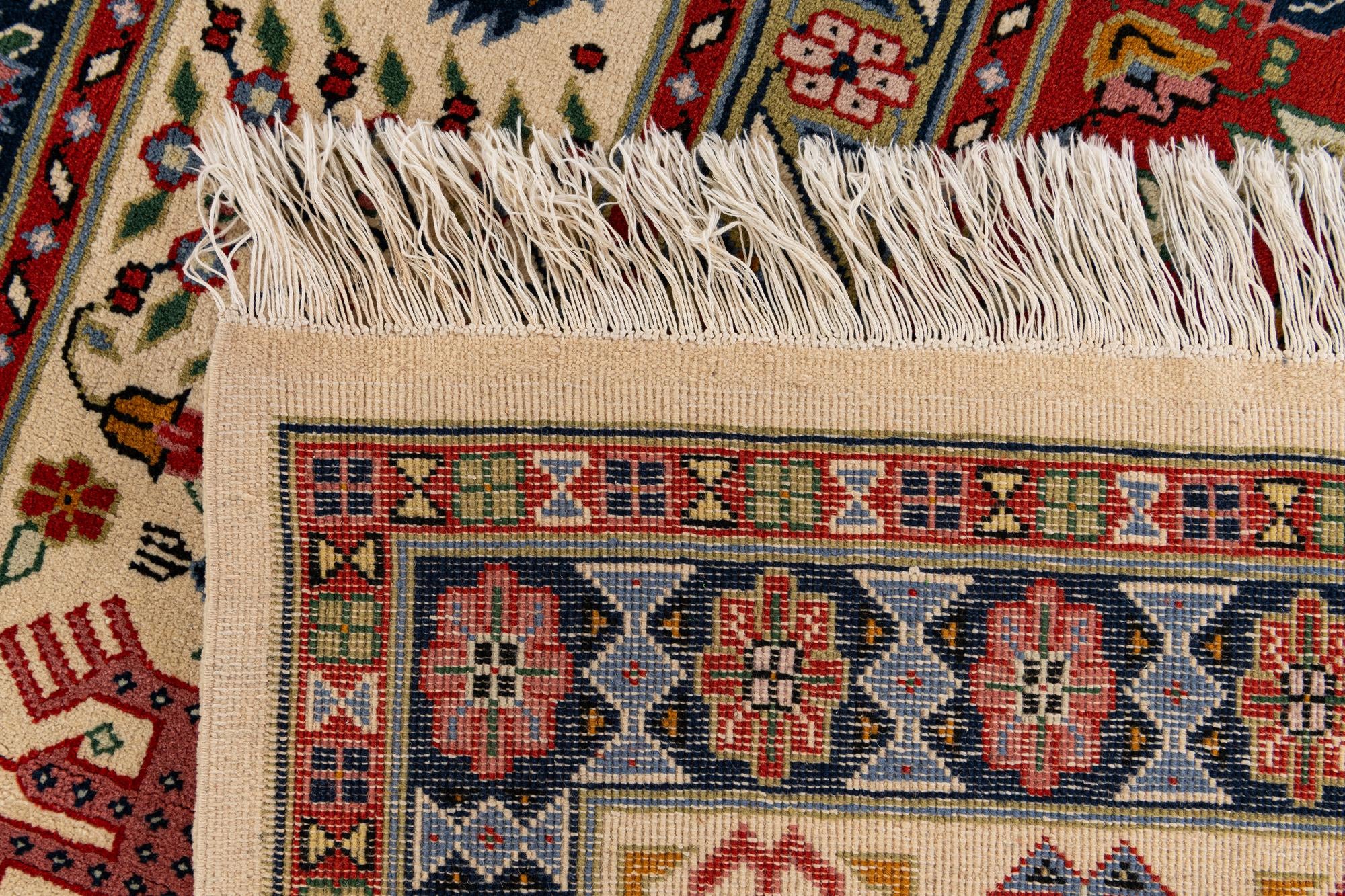 6' 7 x 9' 10 Hand Knotted Kazak Rug