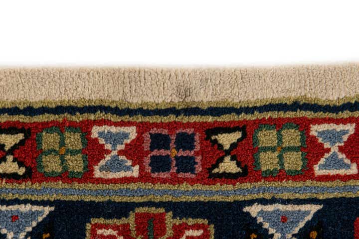 6' 7 x 9' 10 Hand Knotted Kazak Rug