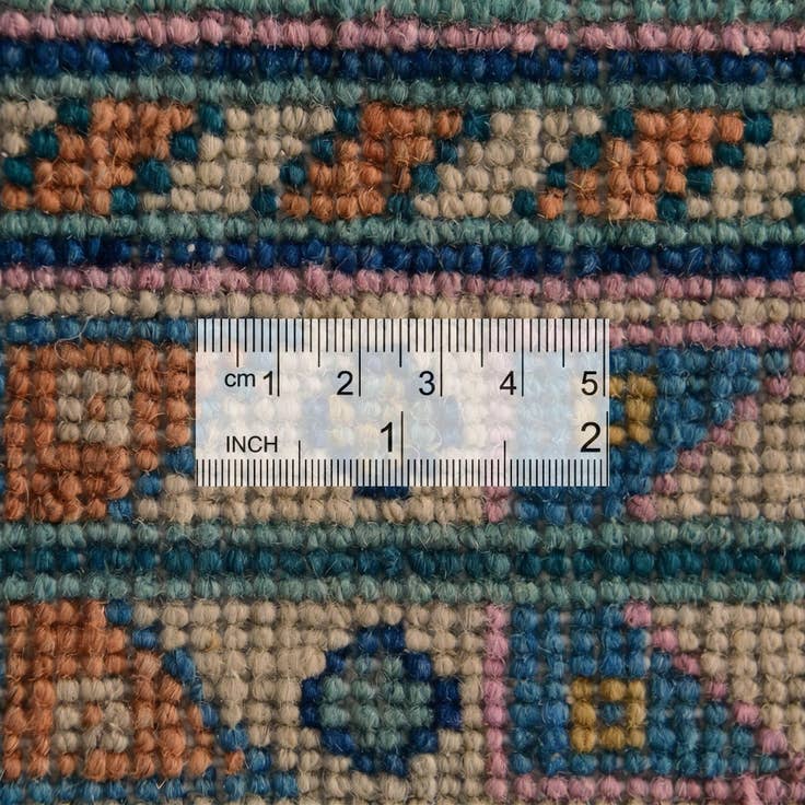 Detail image of 5' 8 x 7' 8 Hand Knotted Kazak Rug