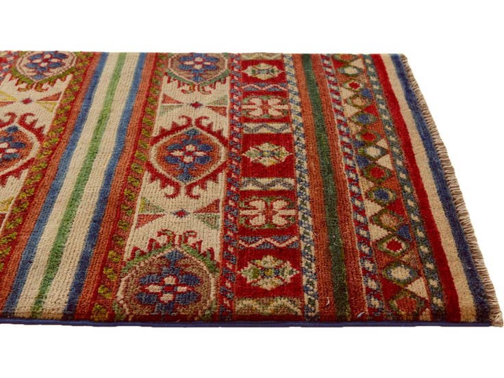 Detail image of 2' x 2' 11 Hand Knotted Kazak Rug