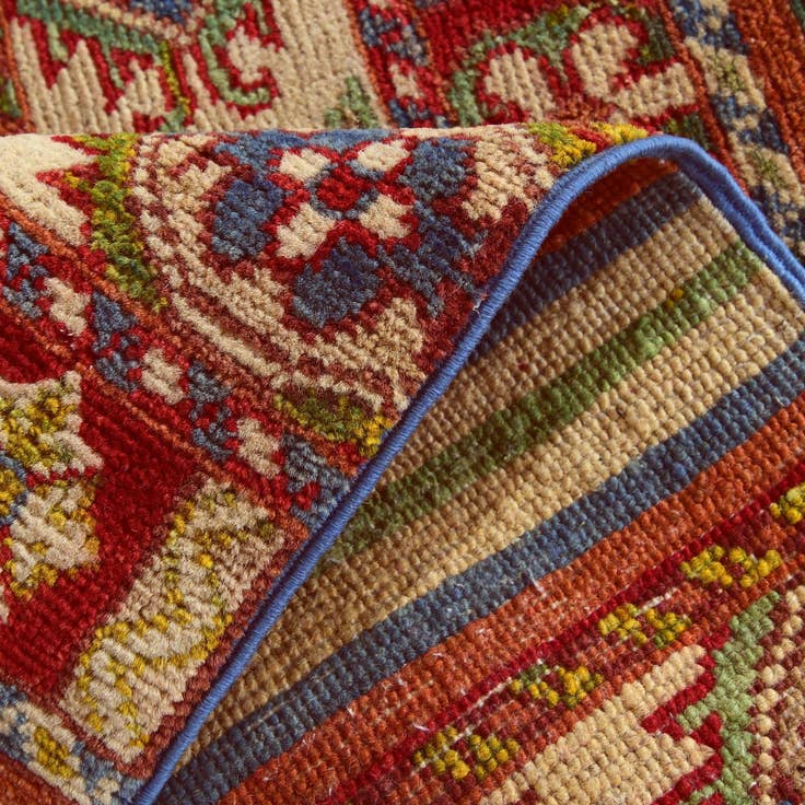 Detail image of 2' x 2' 11 Hand Knotted Kazak Rug