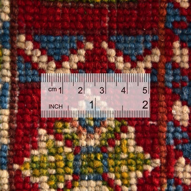 Detail image of 2' x 2' 11 Hand Knotted Kazak Rug