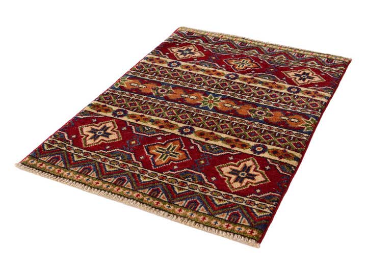2' 1 x 3' 1 Hand Knotted Kazak Rug