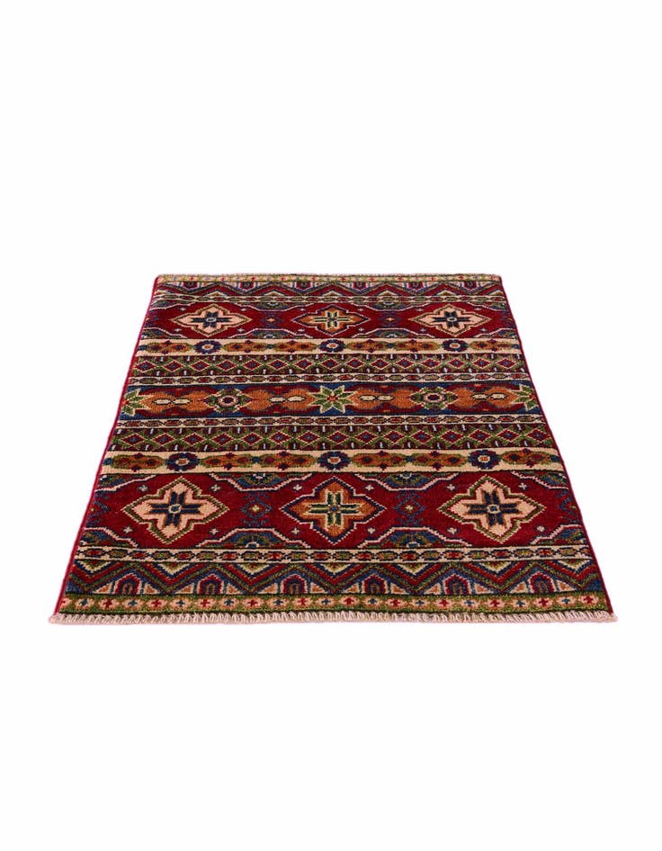 Detail image of 2' 1 x 3' 1 Hand Knotted Kazak Rug