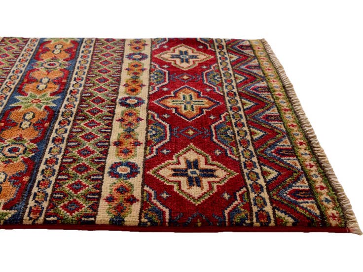 Detail image of 2' 1 x 3' 1 Hand Knotted Kazak Rug