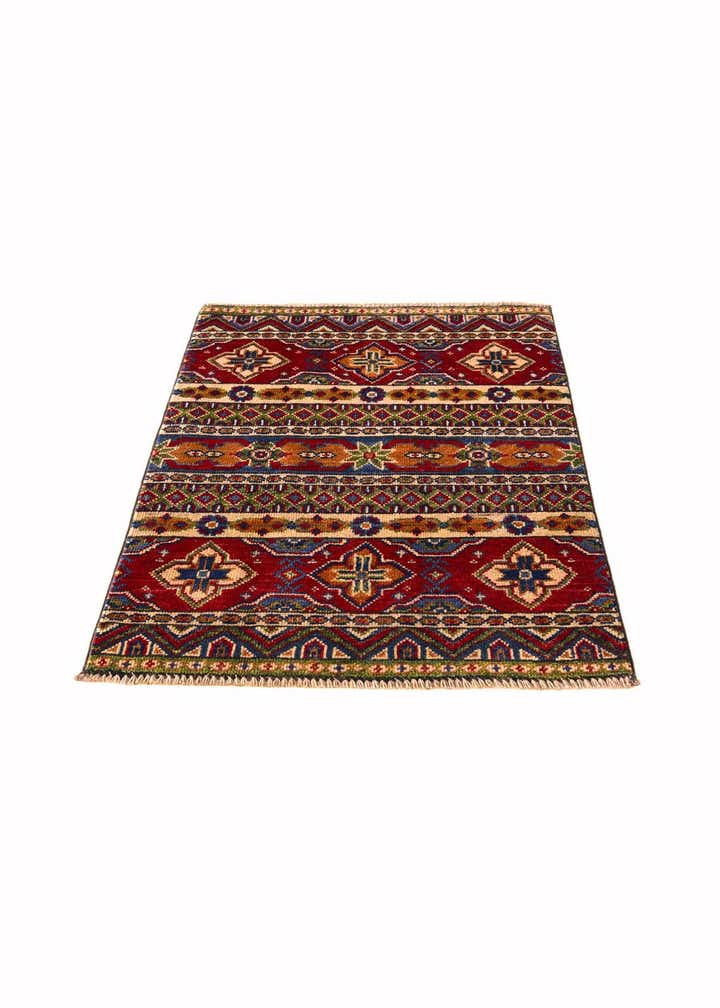 2' 1 x 2' 11 Hand Knotted Kazak Rug
