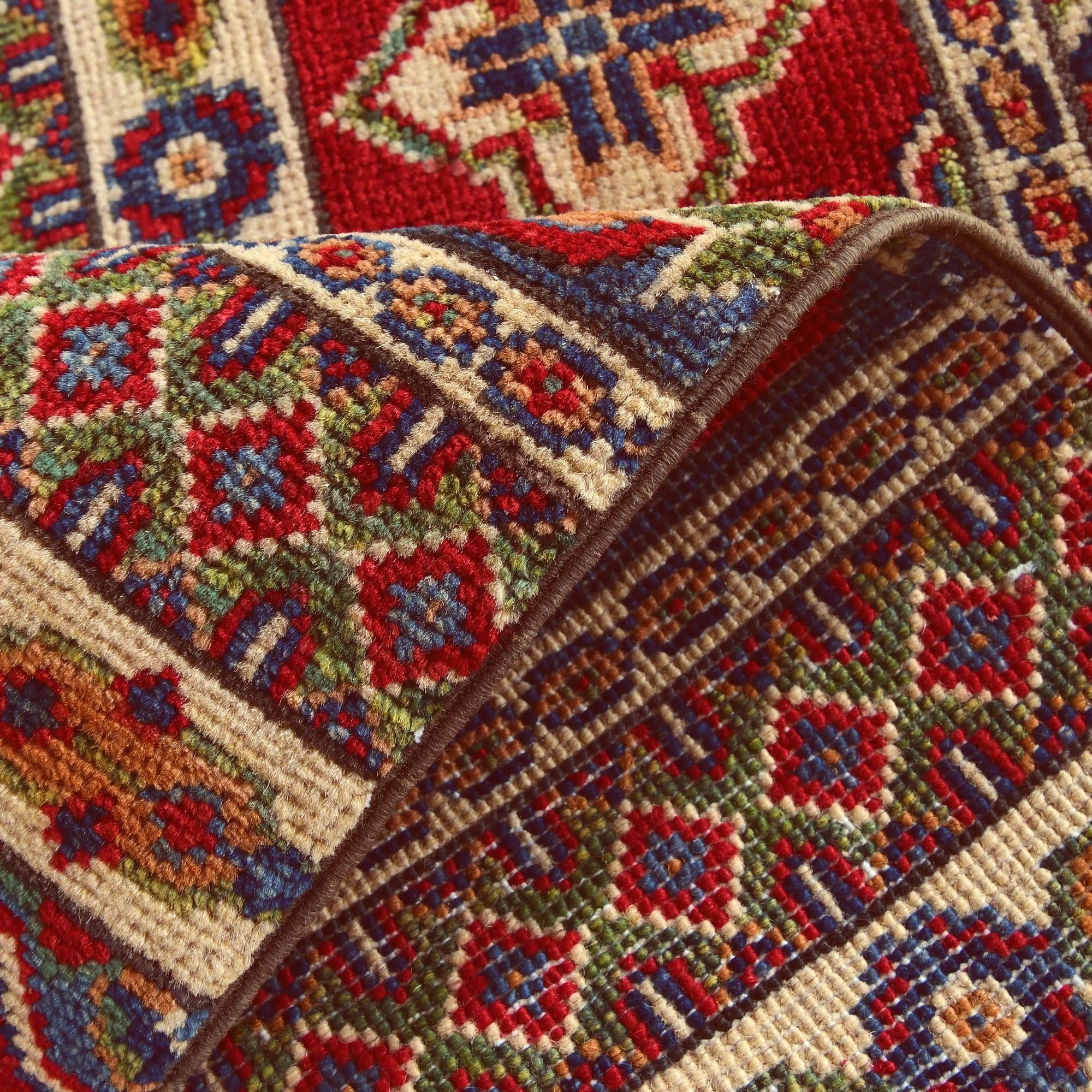2' 1 x 2' 11 Hand Knotted Kazak Rug