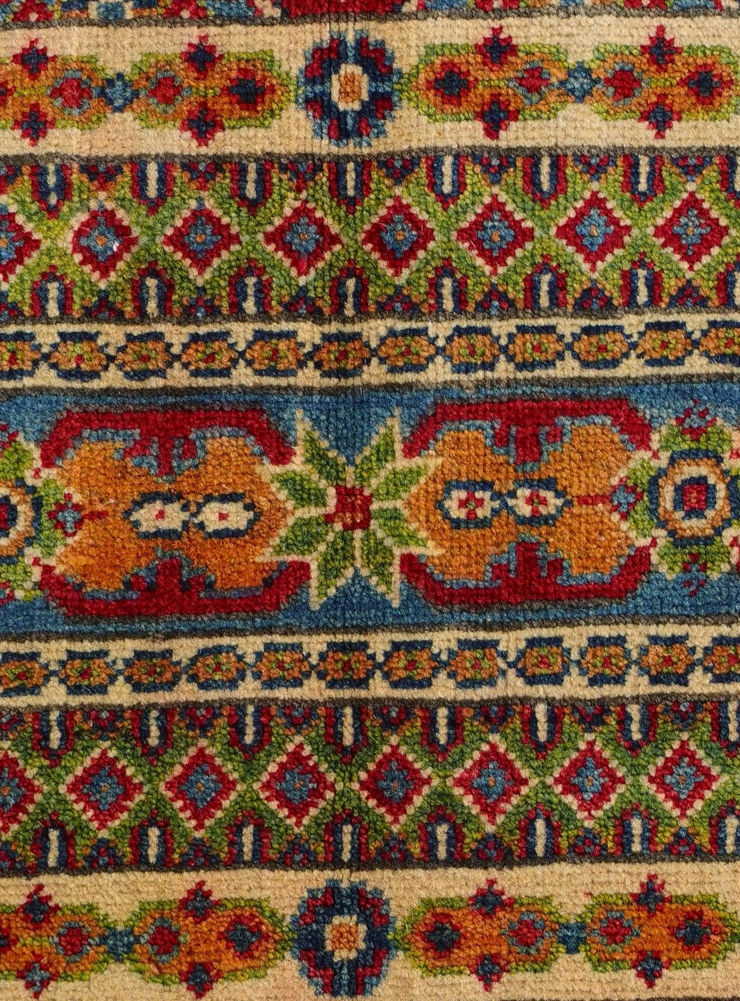 2' 1 x 2' 11 Hand Knotted Kazak Rug