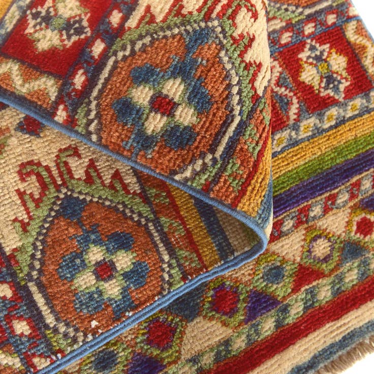 Detail image of 1' 11 x 3' 1 Hand Knotted Kazak Rug