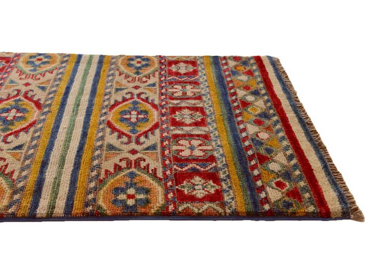 Detail image of 2' x 3' Hand Knotted Kazak Rug