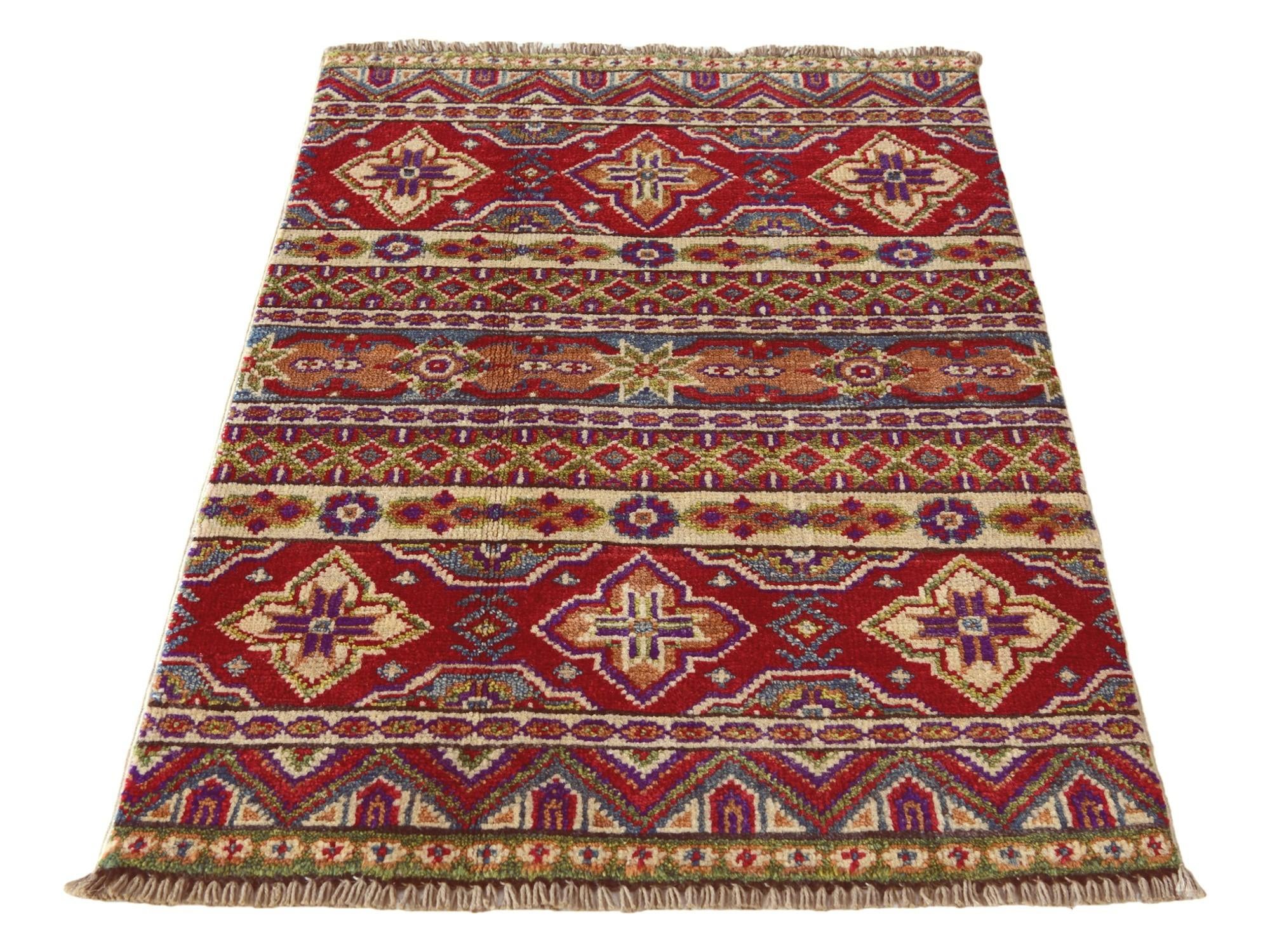 2' 1 x 3' 1 Hand Knotted Kazak Rug