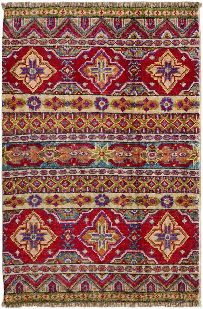 2' 1 x 3' 1 Hand Knotted Kazak Rug