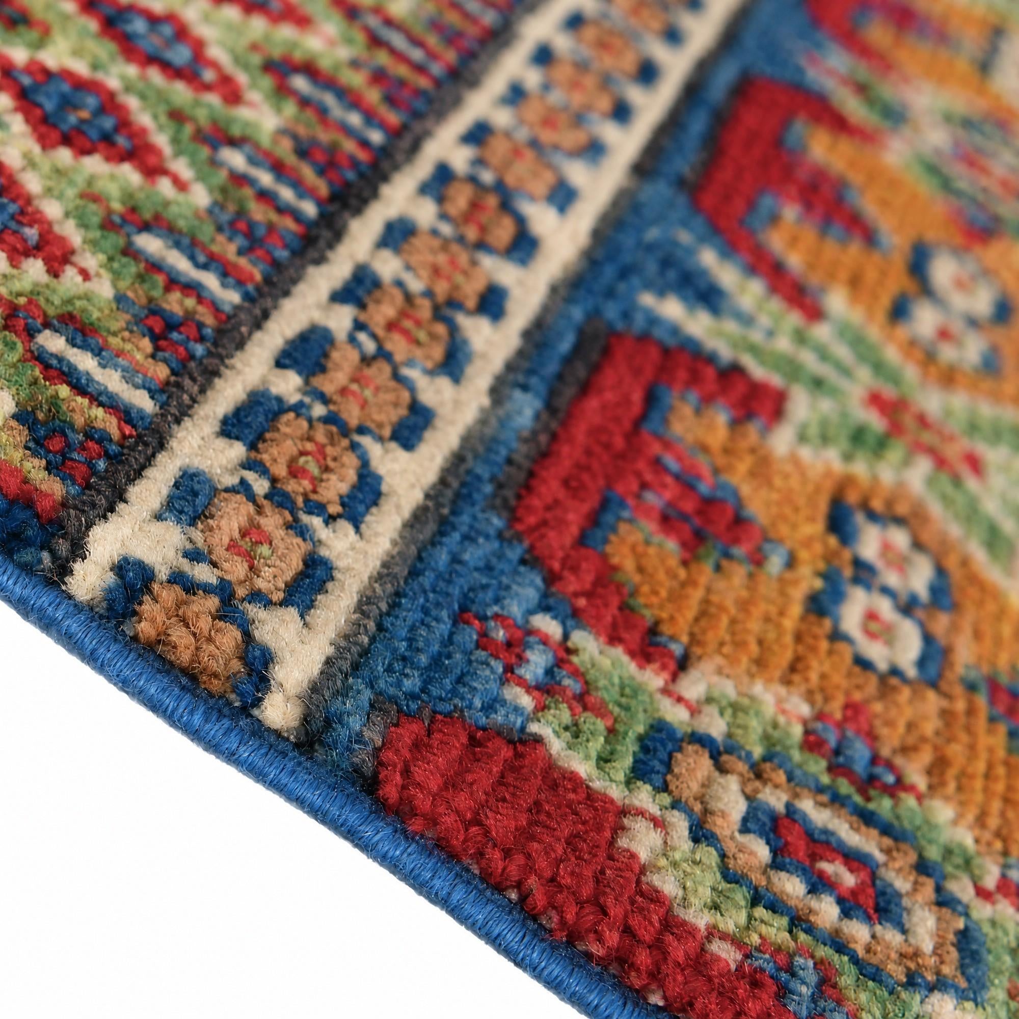 80cm x 120cm Hand Knotted Kazak Rug