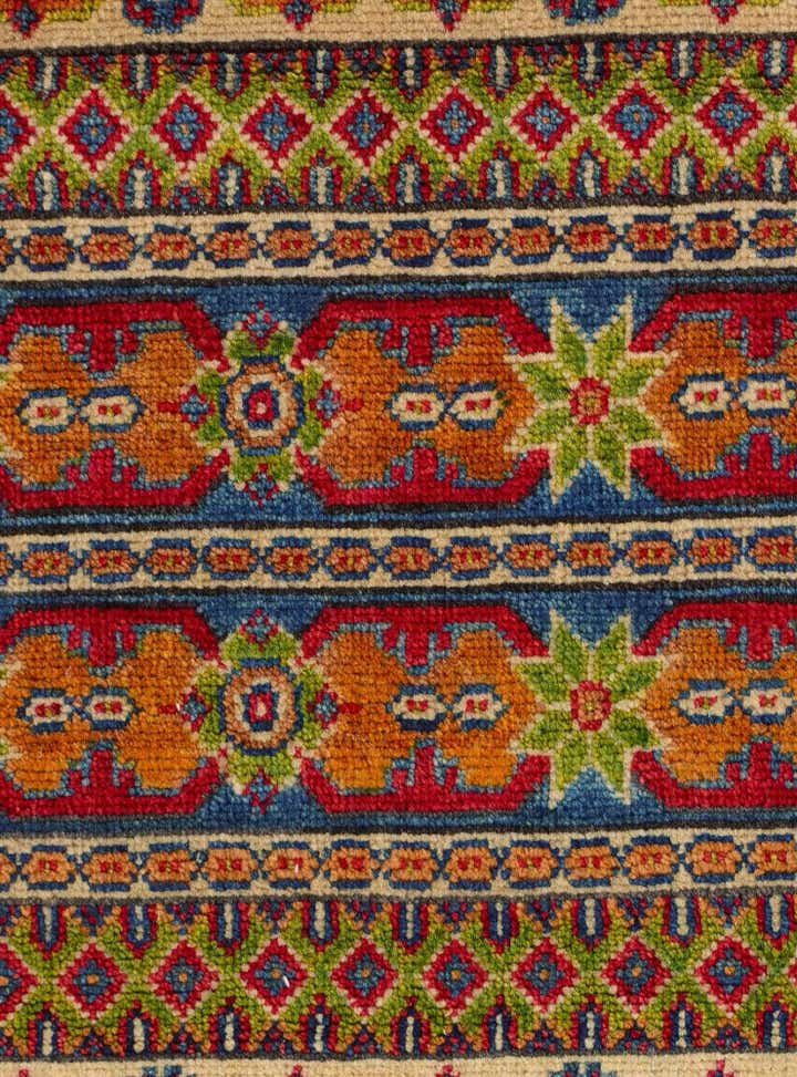 2' 7 x 4' Hand Knotted Kazak Rug