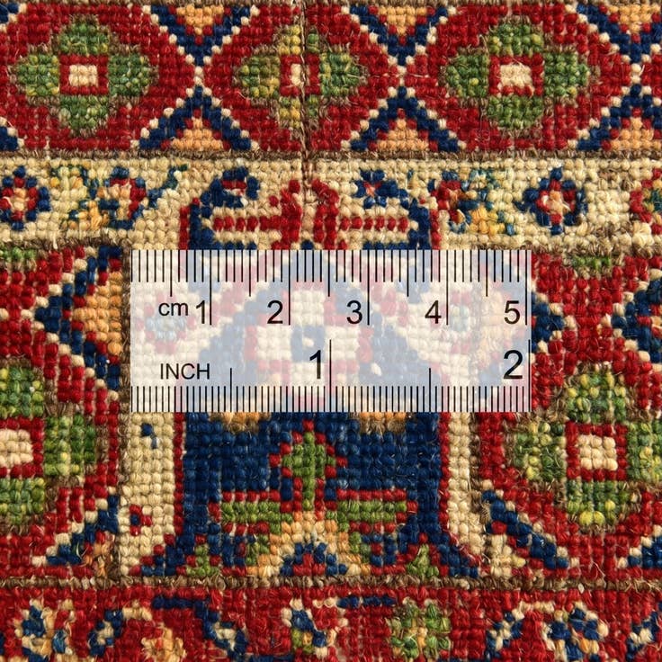 Detail image of 2' x 2' 11 Hand Knotted Kazak Rug