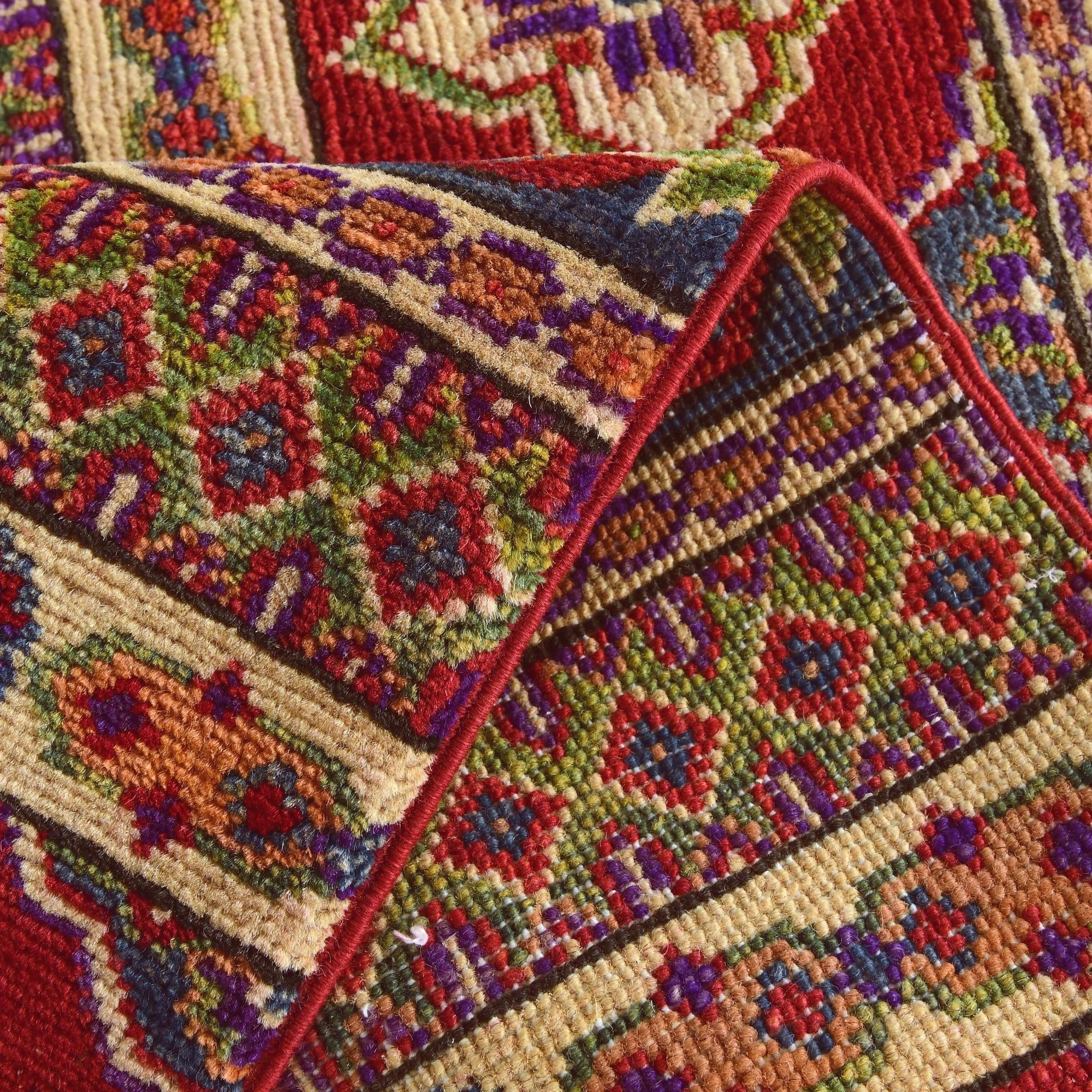 2' x 3' 2 Hand Knotted Kazak Rug
