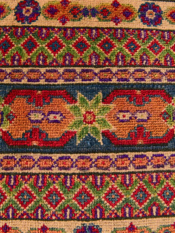 2' x 3' 2 Hand Knotted Kazak Rug