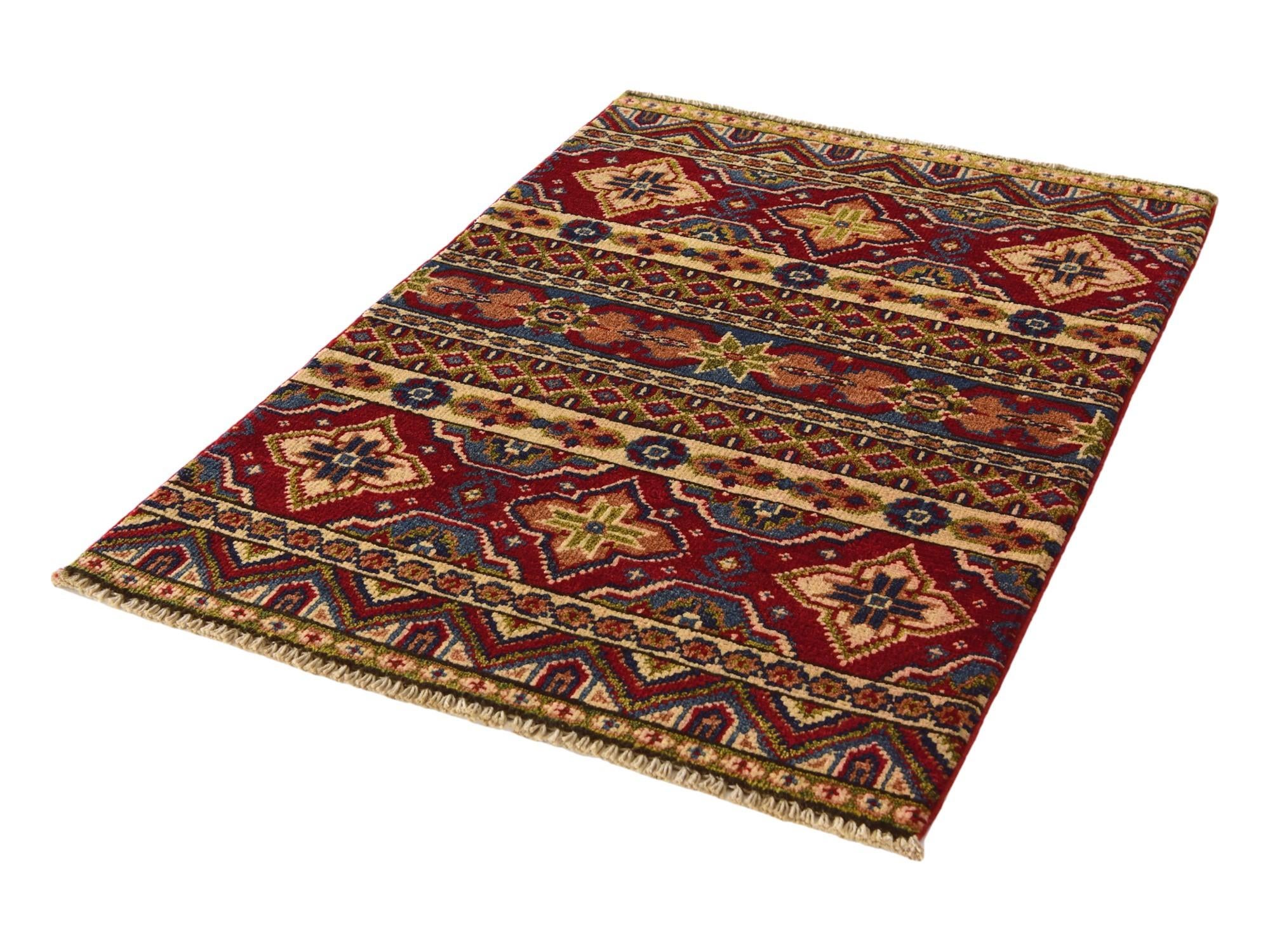 2' 1 x 3' 1 Hand Knotted Kazak Rug