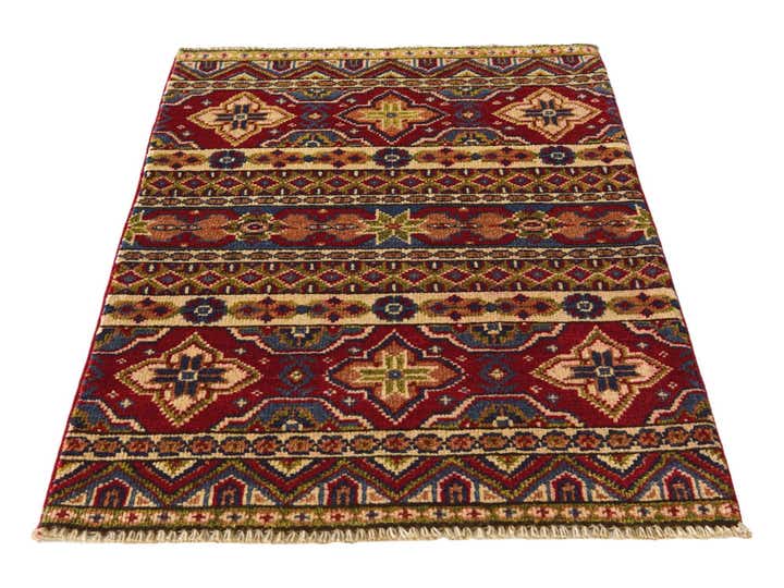 2' 1 x 3' 1 Hand Knotted Kazak Rug