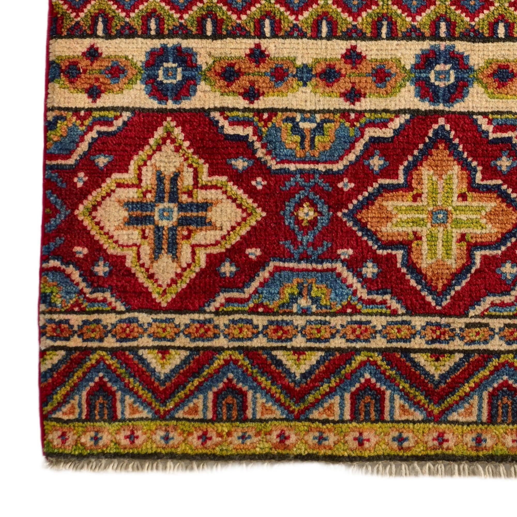 2' 1 x 3' 1 Hand Knotted Kazak Rug