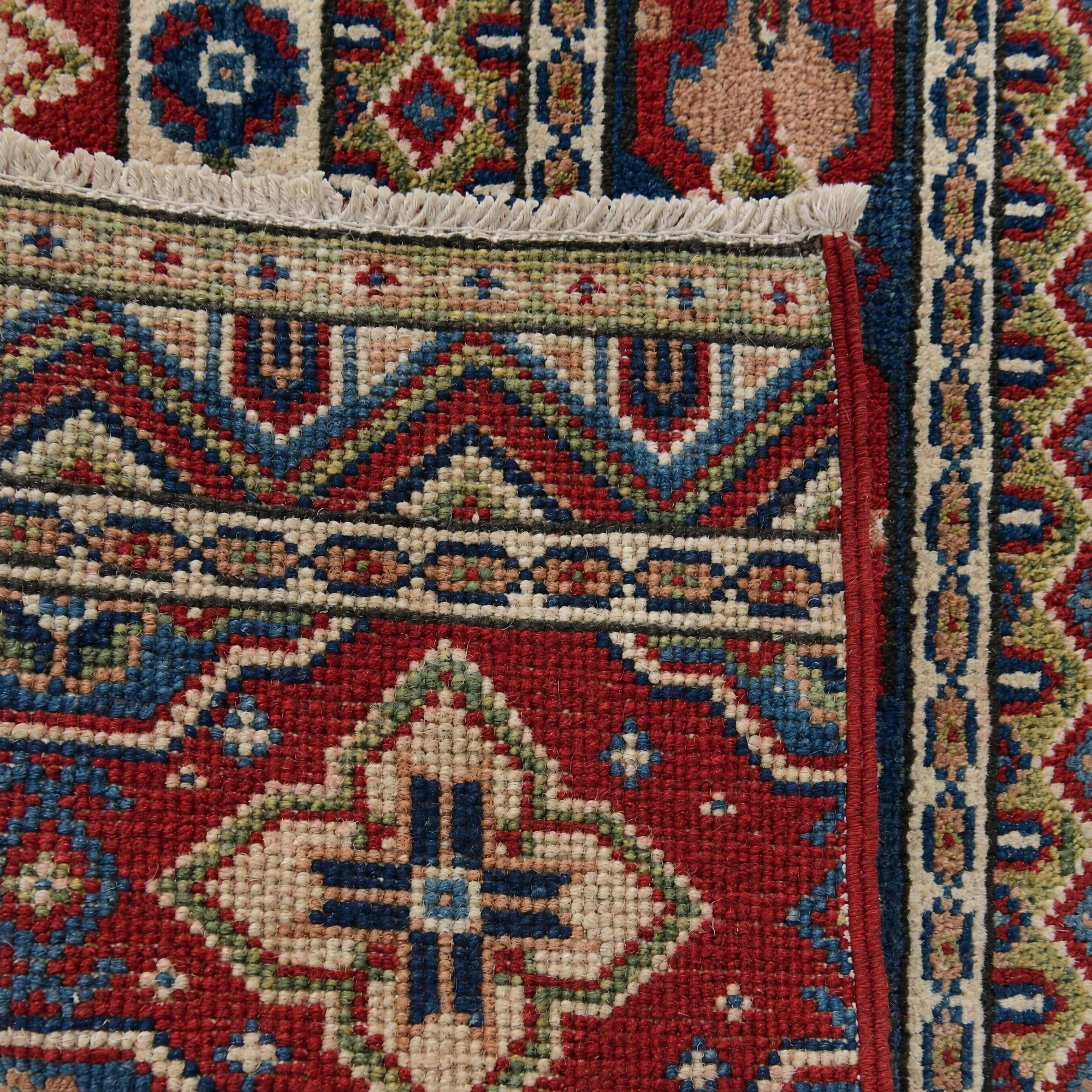 65cm x 95cm Hand Knotted Kazak Rug