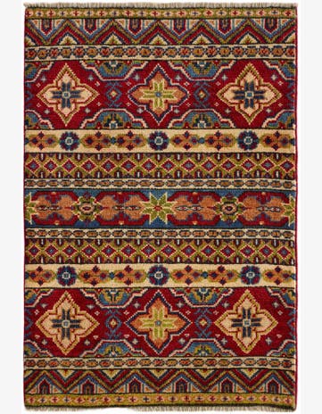 2' 1 x 3' 1 Hand Knotted Kazak Rug