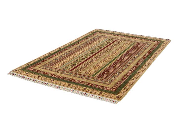 3' 11 x 6' 2 Hand Knotted Kazak Rug