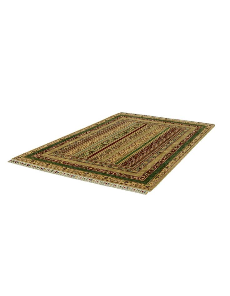 Detail image of 3' 11 x 6' 2 Hand Knotted Kazak Rug