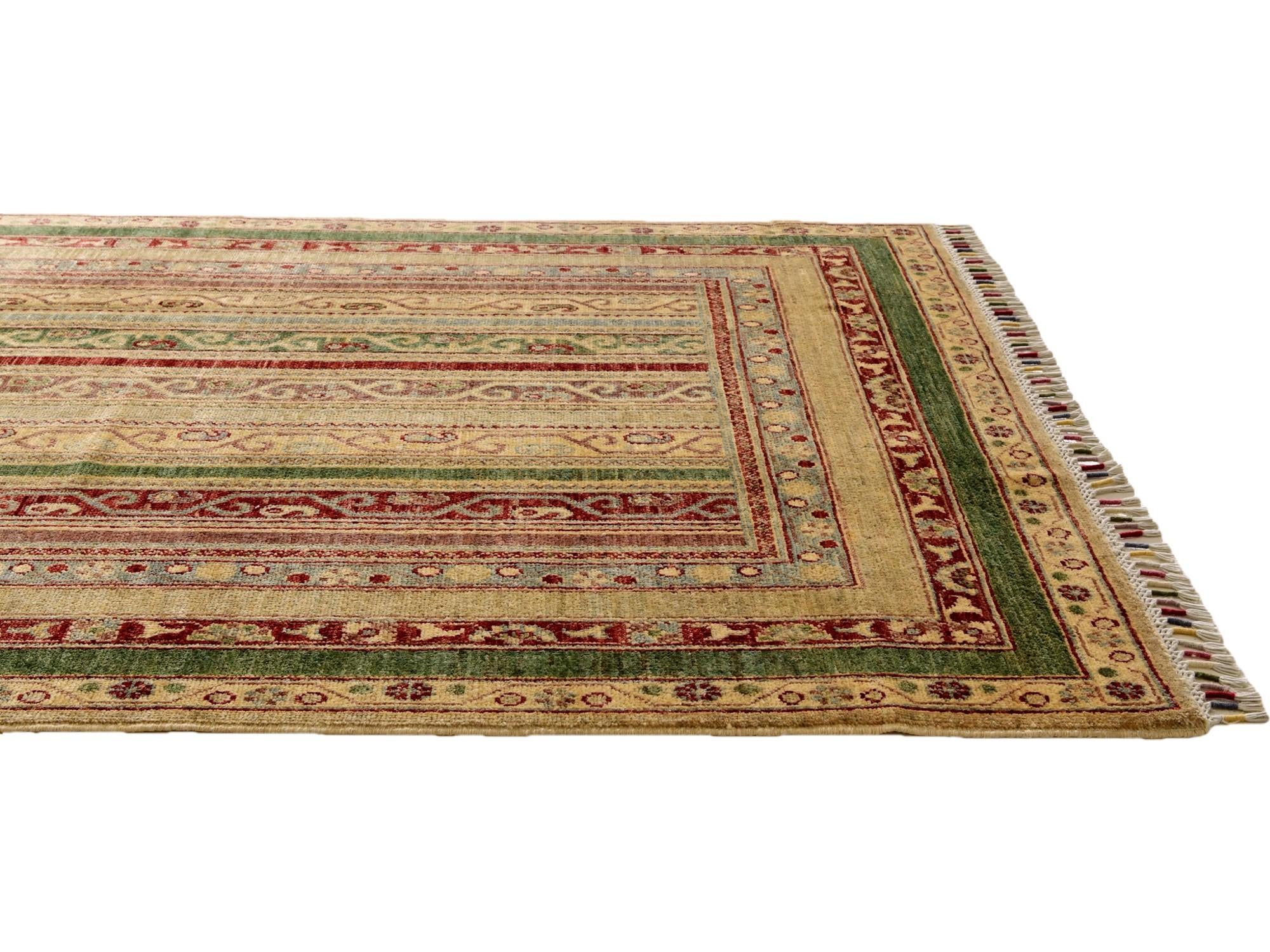 3' 11 x 6' 2 Hand Knotted Kazak Rug