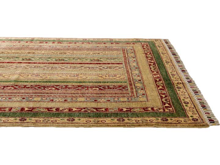 3' 11 x 6' 2 Hand Knotted Kazak Rug